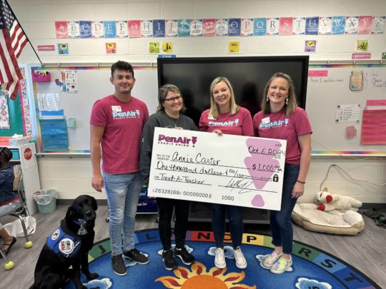 2024 #TreatATeacher Winner: Annie Carter - Blue Angels Elementary