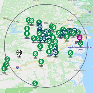 Broad Sheet Branch Map