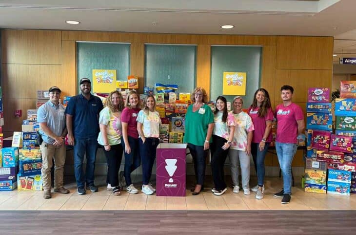 PenAir Credit Union Delivers Over 7,000 Snacks to Support Local Cancer Patients