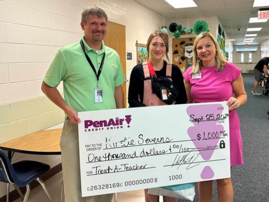 2024 #TreatATeacher Winner: Kirstie Severns - Bennett Russell Elementary
