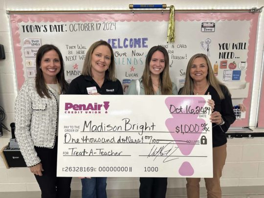 2024 #TreatATeacher Winner: Madison Bright - Mathis Elementary
