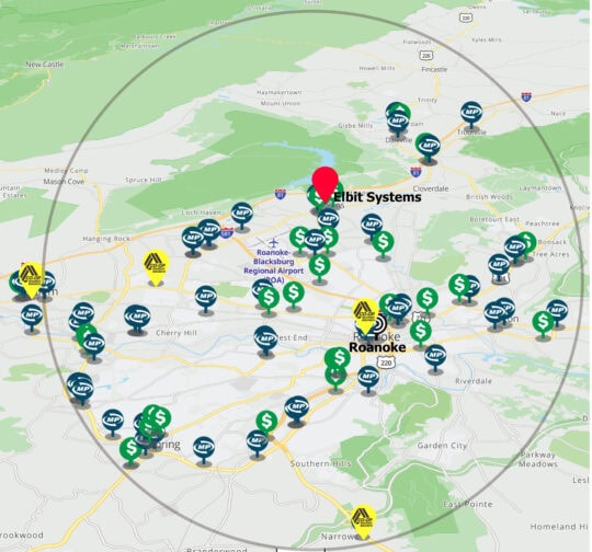 Roanoke Shared Branches ATM locations