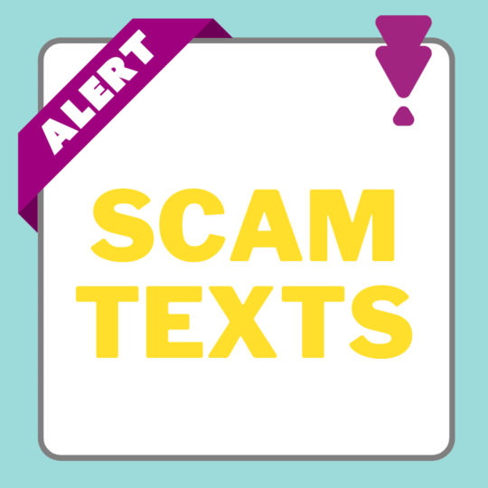 Alert Scam Texts